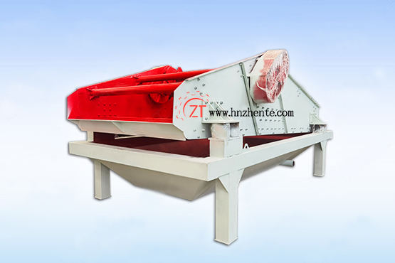 Fine sand recovery and dehydration machine