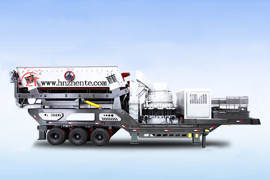 Portable cone crusher