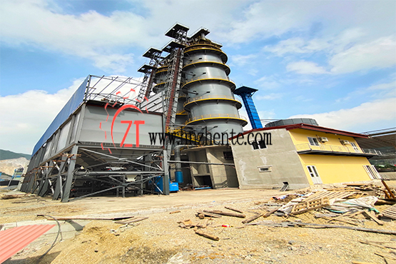 Co-fired Vertical Lime Kiln