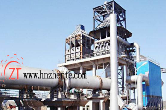 Zinc oxide rotary kiln