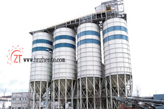 Bolted steel silo